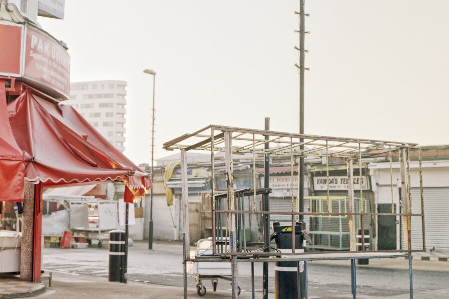 amara Stoll (HGB Leipzig): Ridley Road Market, photo from artist&amp;amp;#039;s book, 2018